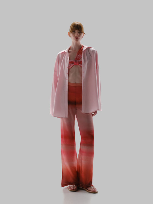 Pants Flor De Cantuta - Beluga Mare