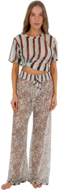 Pantalón Palazzo Tropical Mujer | Isadora ISAC02