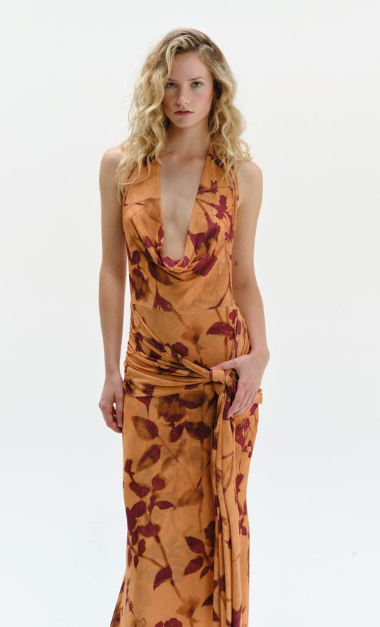 Long Dress Napali Yellow - Beluga Mare