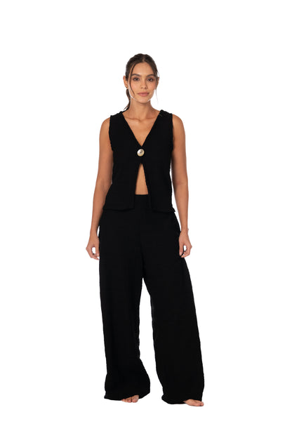 Mesh Knit Pants